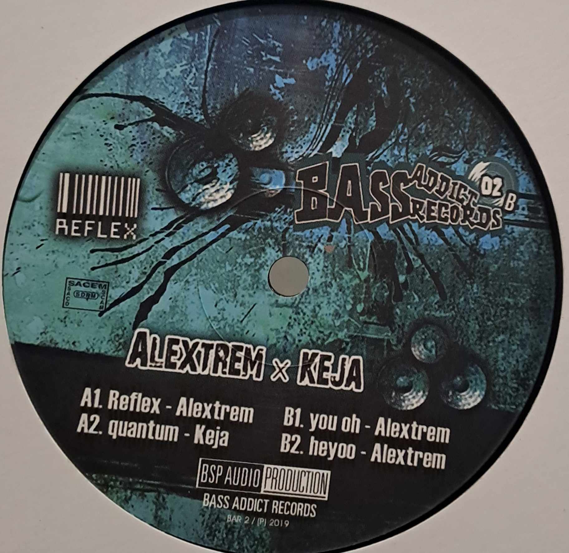 Bass Addict 02 - vinyle freetekno